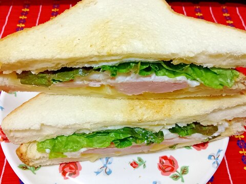 ポテトサラダトーストサンドその2